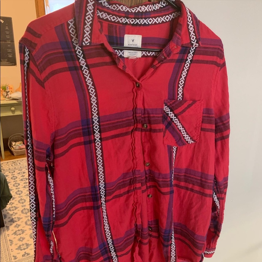 American eagle vintage women’s flannel